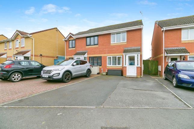 Semi-detached house for sale in Thistle Close, Barry