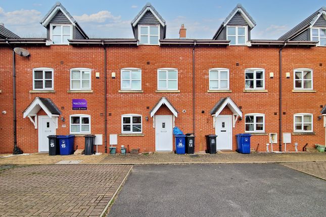Thumbnail Town house to rent in Waters Edge Close, Newcastle-Under-Lyme