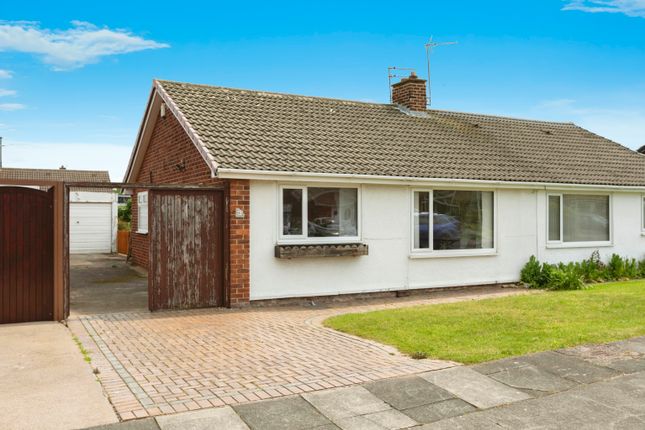 Thumbnail Semi-detached bungalow for sale in Walworth Close, Redcar
