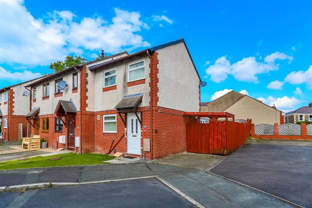 Thumbnail End terrace house for sale in Ainslie Close, Great Harwood, Blackburn
