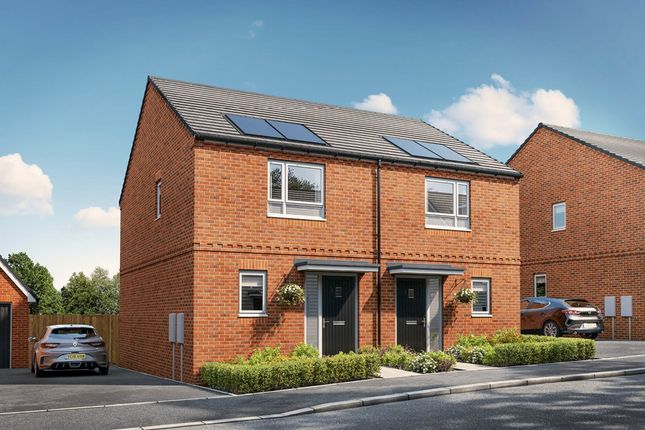 Thumbnail Semi-detached house for sale in "The Beaford - Plot 66" at Roving Close, Andover