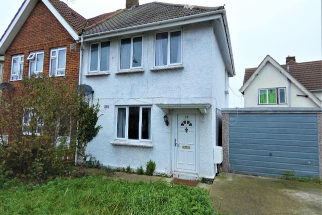 Thumbnail End terrace house for sale in Hampton Crescent, Gravesend