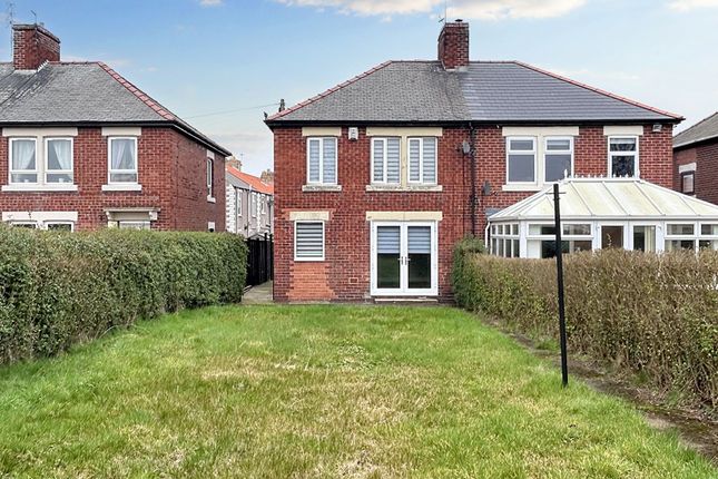 Semi-detached house for sale in Park Road, Lynemouth, Morpeth