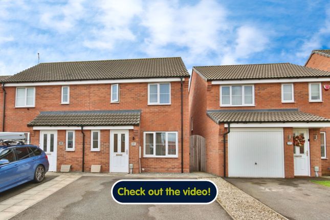 Thumbnail Semi-detached house for sale in Brockwell Park, Kingswood, Hull