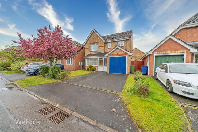 Thumbnail Detached house for sale in Lambourne Way, Norton Canes, Cannock