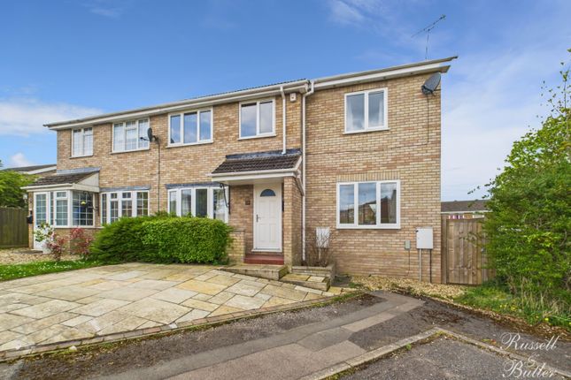 Thumbnail Semi-detached house for sale in Swallow Close, Buckingham