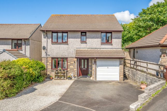 Thumbnail Detached house for sale in Parc-An-Bans, Camborne, Cornwall