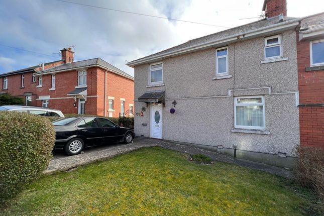 Semi-detached house for sale in Gadlys Road West, Barry