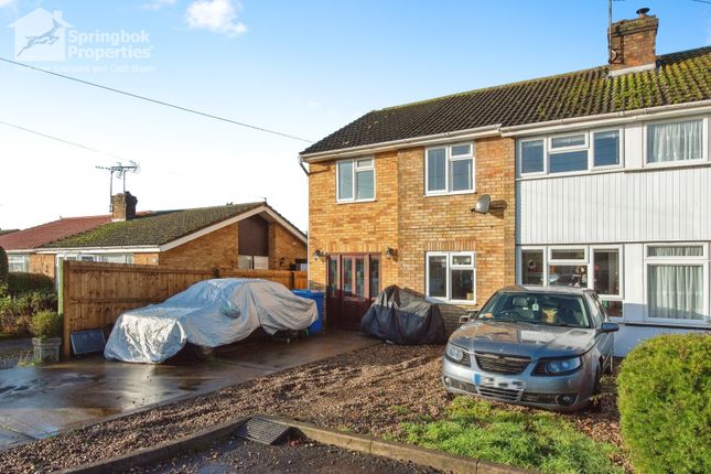 Thumbnail Semi-detached house for sale in Priory Close, Ingham, Bury Saint Edmunds, Suffolk