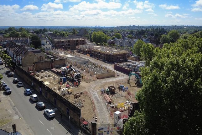 An Aerial View Capturing The Tramworks Transformation Into A Vibrant New Community In The Heart Of