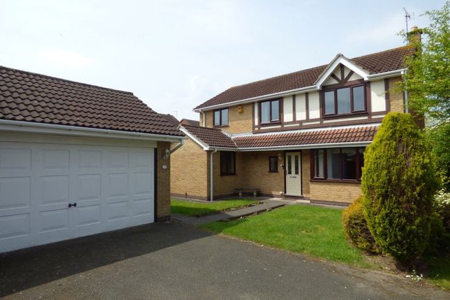 Thumbnail Detached house to rent in Woodwards Close, Borrowash