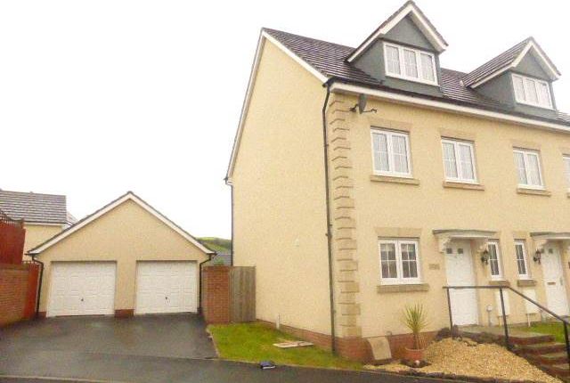 Thumbnail Semi-detached house to rent in Meysydd Y Coleg, Carmarthen, Carmarthenshire