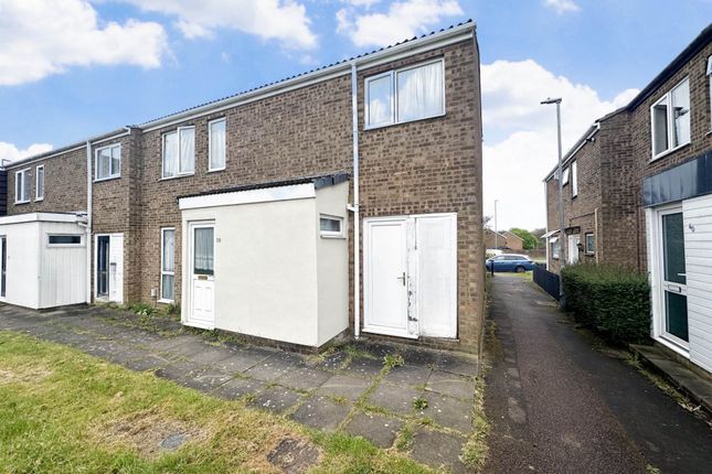 Thumbnail End terrace house for sale in Winchester Gardens, Luton