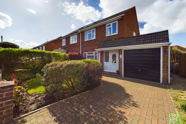 Thumbnail Semi-detached house for sale in White Acres Road, Camberley, Surrey