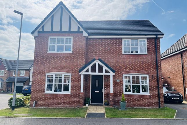 Thumbnail Detached house for sale in Irelands Croft Close, Sandbach