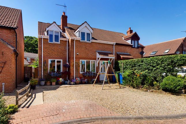 Thumbnail Semi-detached house for sale in Reedsway, Brandesburton, Driffield