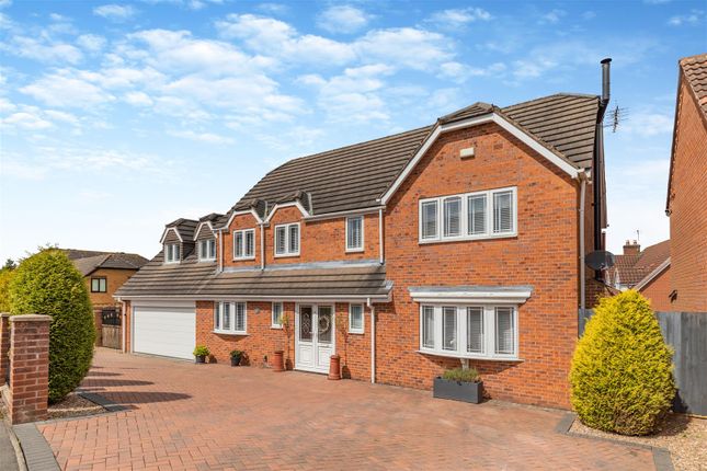 Thumbnail Detached house for sale in Hawthorne Close, Stanton Hill, Sutton-In-Ashfield