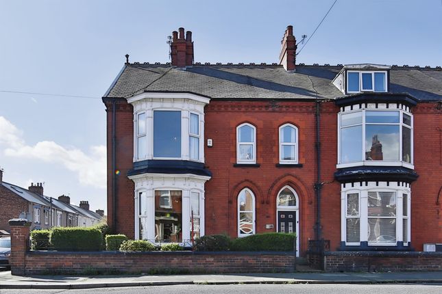 End terrace house for sale in Park Road, Hartlepool