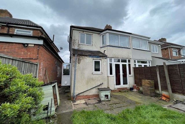 Semi-detached house for sale in Aldershaw Road, South Yardley, Birmingham, West Midlands
