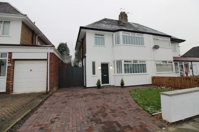 Semi-detached house for sale in Bampton Road, Childwall
