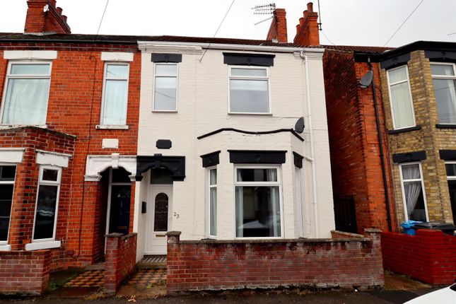 Thumbnail End terrace house to rent in Westminster Avenue, Hull