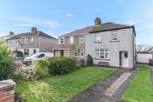 Semi-detached house for sale in Hayes Road, Greenhithe, Kent.