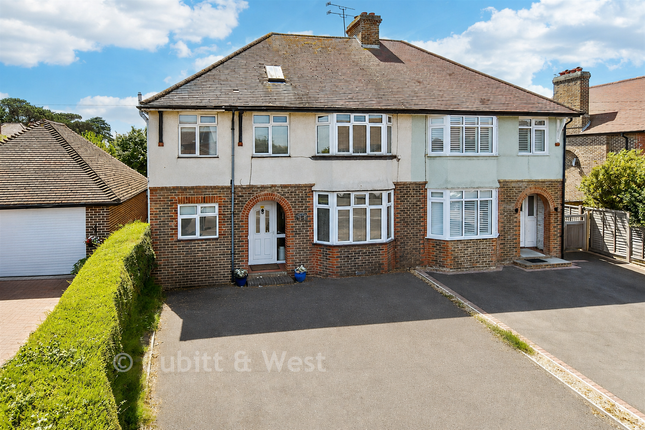 4-bed semi-detached on 3, Worthing Road, Rustington, £500,000