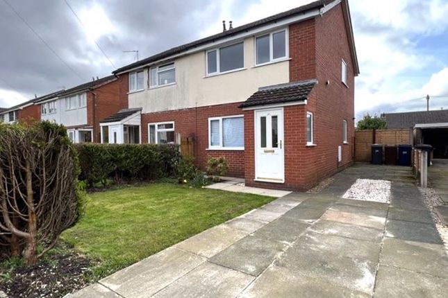 Thumbnail Semi-detached house for sale in Fir Trees Crescent, Lostock Hall, Preston