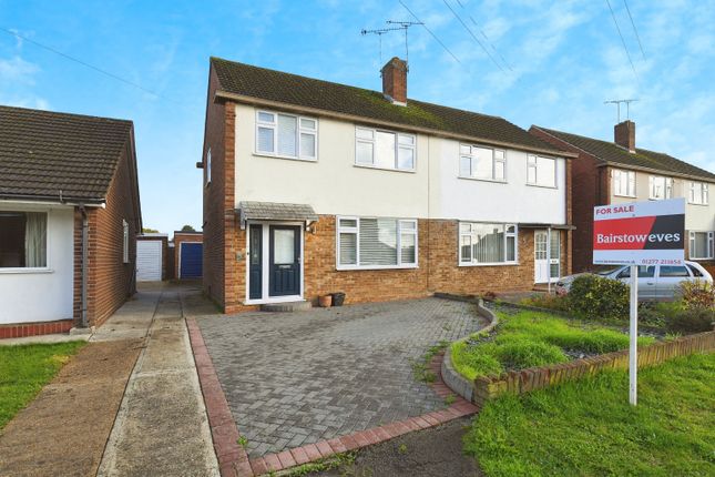 Thumbnail Semi-detached house for sale in Arnolds Avenue, Hutton, Brentwood, Essex
