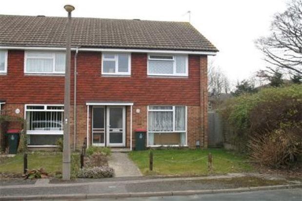 Thumbnail End terrace house to rent in Glenview Close, Crawley