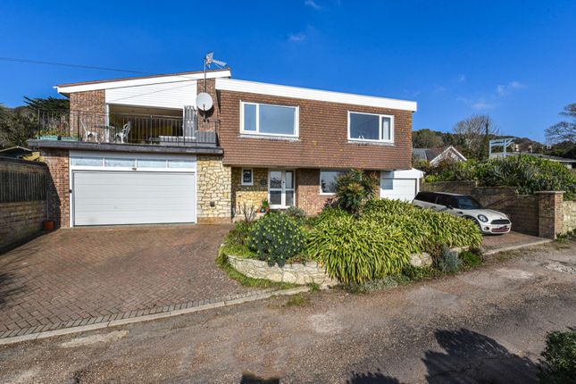 Thumbnail Detached house for sale in Old Park Road, St. Lawrence, Ventnor