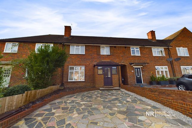 Terraced house for sale in Fendall Road, West Ewell, Surrey.