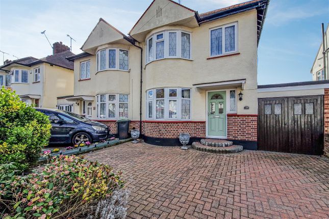 Semi-detached house for sale in Parkstone Drive, Southend-On-Sea