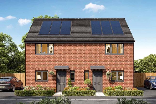 Thumbnail Semi-detached house for sale in "The Oulston" at Sakura Walk, Seacroft, Leeds