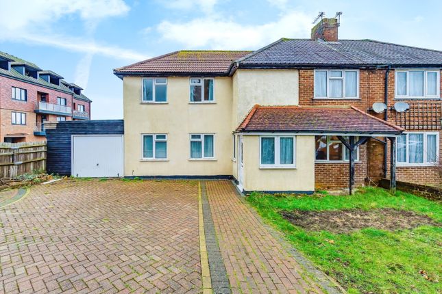 Semi-detached house for sale in Aldrich Crescent, New Addington, Croydon