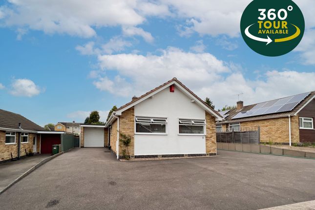 Thumbnail Detached bungalow to rent in Launde Road, Oadby, Leicester