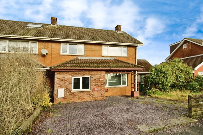 Thumbnail Semi-detached house for sale in Rosedale Close, Fairwater, Cardiff