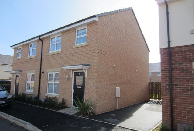 Thumbnail Semi-detached house to rent in Harper Grove, Durham Gate, Spennymoor