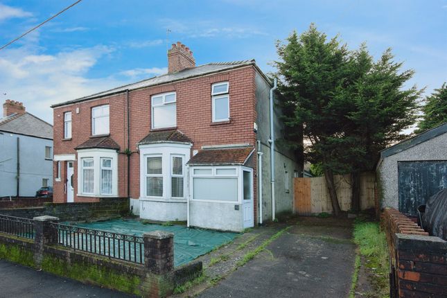 Semi-detached house for sale in Wentloog Road, Rumney, Cardiff CF3
