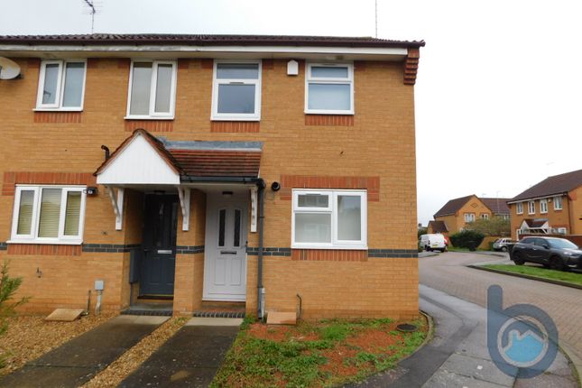 Thumbnail Semi-detached house to rent in Coltsfoot Drive, Woodston, Peterborough