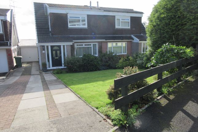 Semi-detached house for sale in Marwyn Gardens, Bargoed