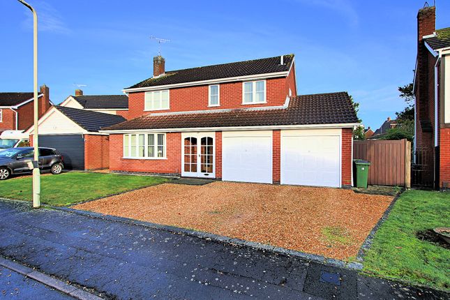 Thumbnail Detached house for sale in Seymour Way, Leicester Forest East, Leicester