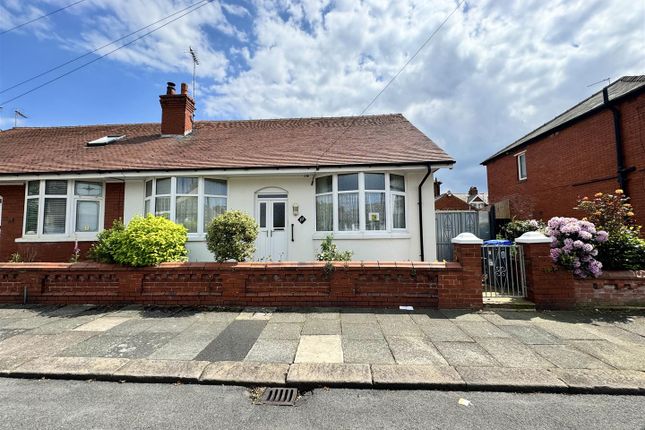 Thumbnail Semi-detached bungalow for sale in Caledonian Avenue, Blackpool
