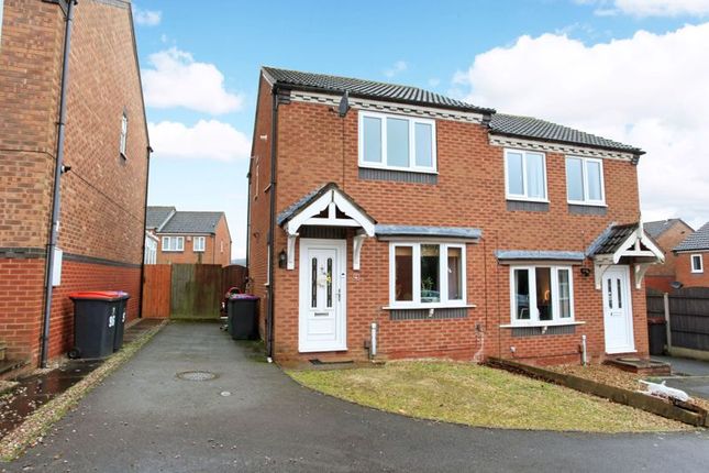 Thumbnail Semi-detached house for sale in Marlborough Way, Newdale, Telford