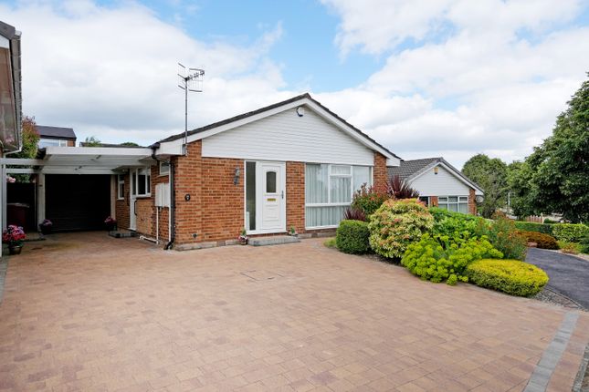 Thumbnail Detached bungalow for sale in Hazelwood Close, Dronfield Woodhouse, Dronfield, Derbyshire