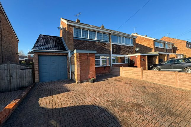 Semi-detached house for sale in Farm Side, Newhall, Swadlincote