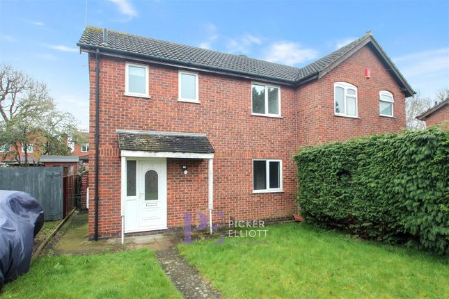 Thumbnail Semi-detached house for sale in Walcote Close, Hinckley