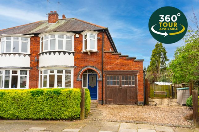 Semi-detached house for sale in Northfold Road, Knighton, Leicester