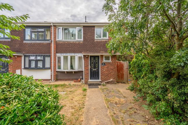 Thumbnail End terrace house for sale in Crownmead Way, Romford