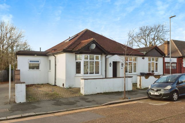 Thumbnail Detached bungalow for sale in Mayfair Avenue, Romford